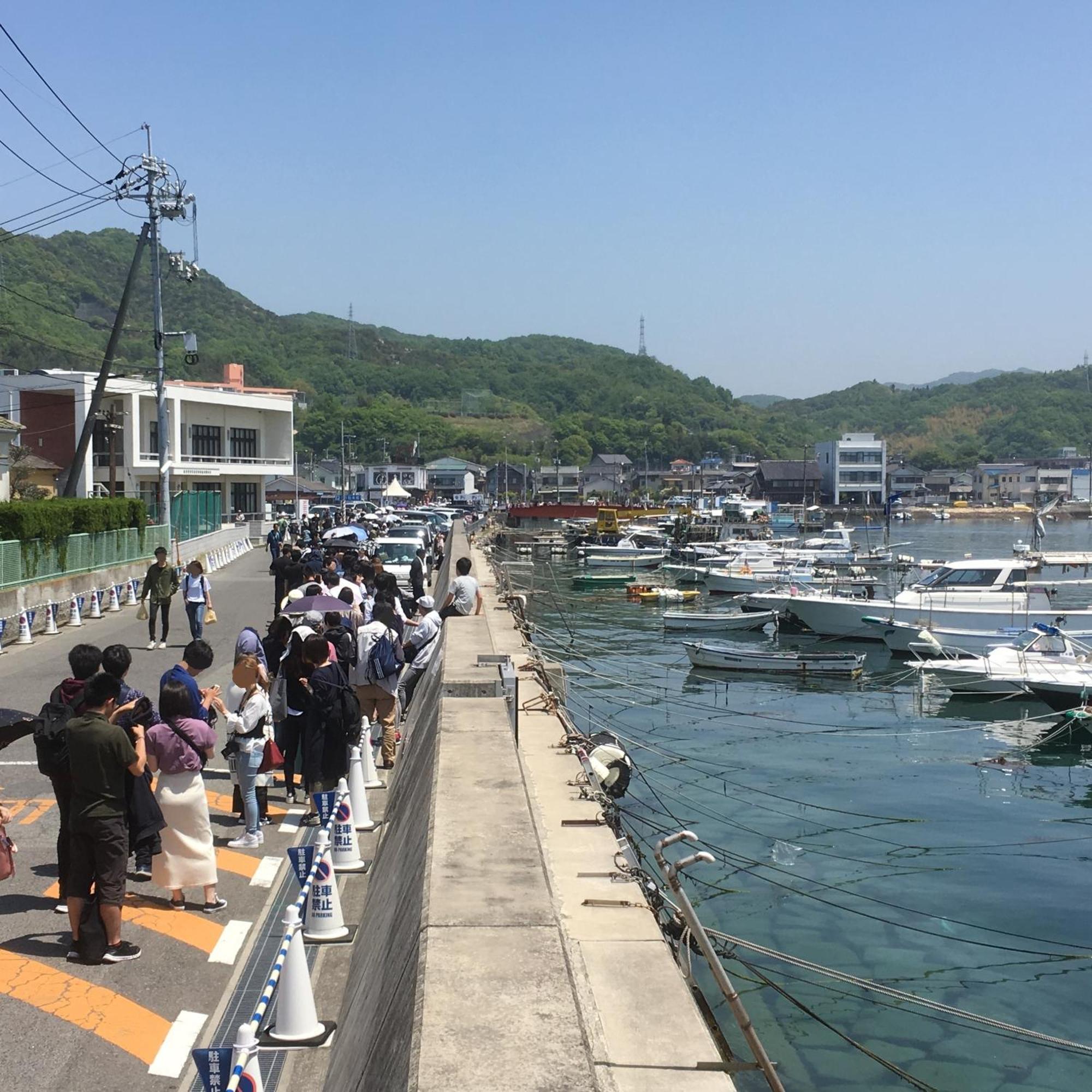 竹原绿色天空酒店 Takehara 外观 照片