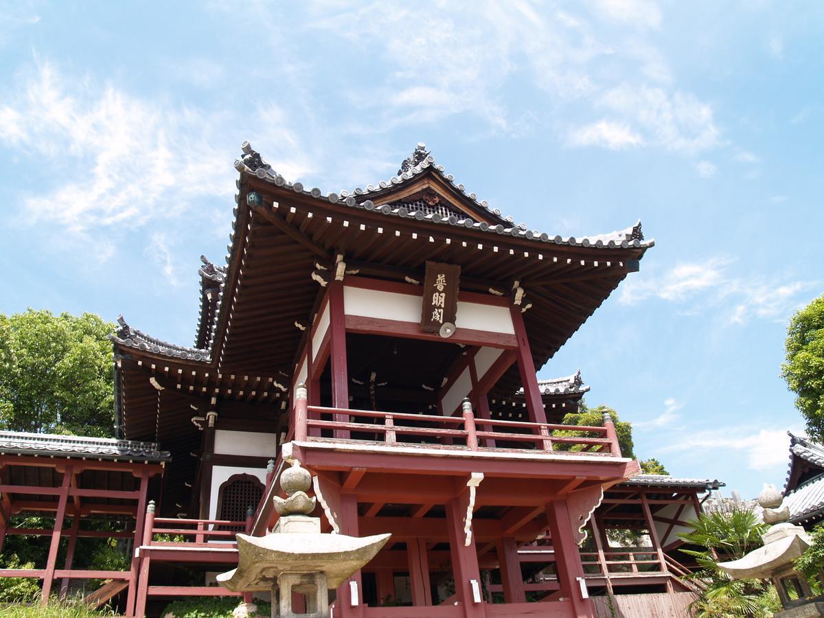 竹原绿色天空酒店 Takehara 外观 照片